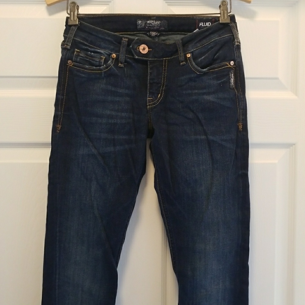 Silver Tuesday Skinny Jean 27x31